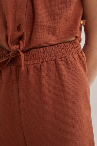 WE Fashion Overall in Braun