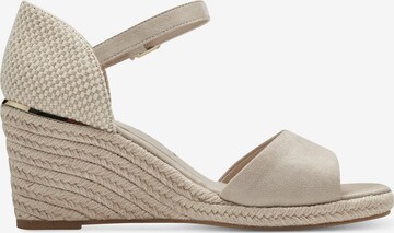 TAMARIS Sandalen met riem in Beige