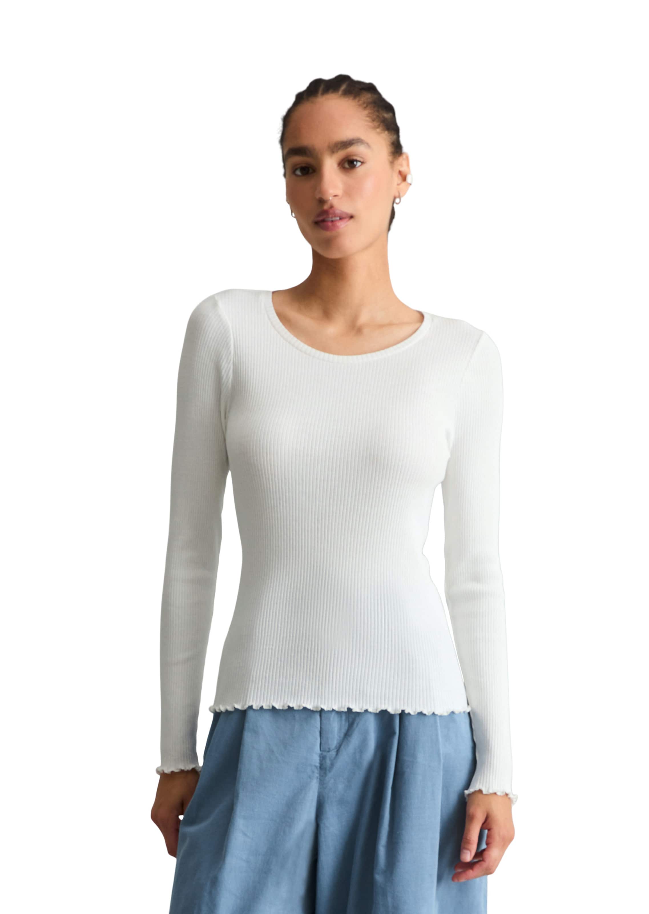 Marc O'Polo DENIM Футболка в Белый: спереди