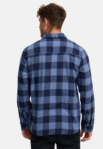 INDICODE JEANS Regular Fit Hemd in Blau