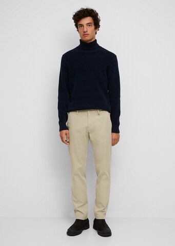 Regular Pantalon chino 'Stig' Marc O'Polo en beige