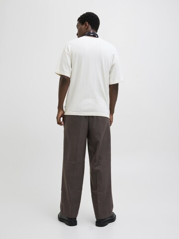 JACK & JONES Regular Trousers in Brown