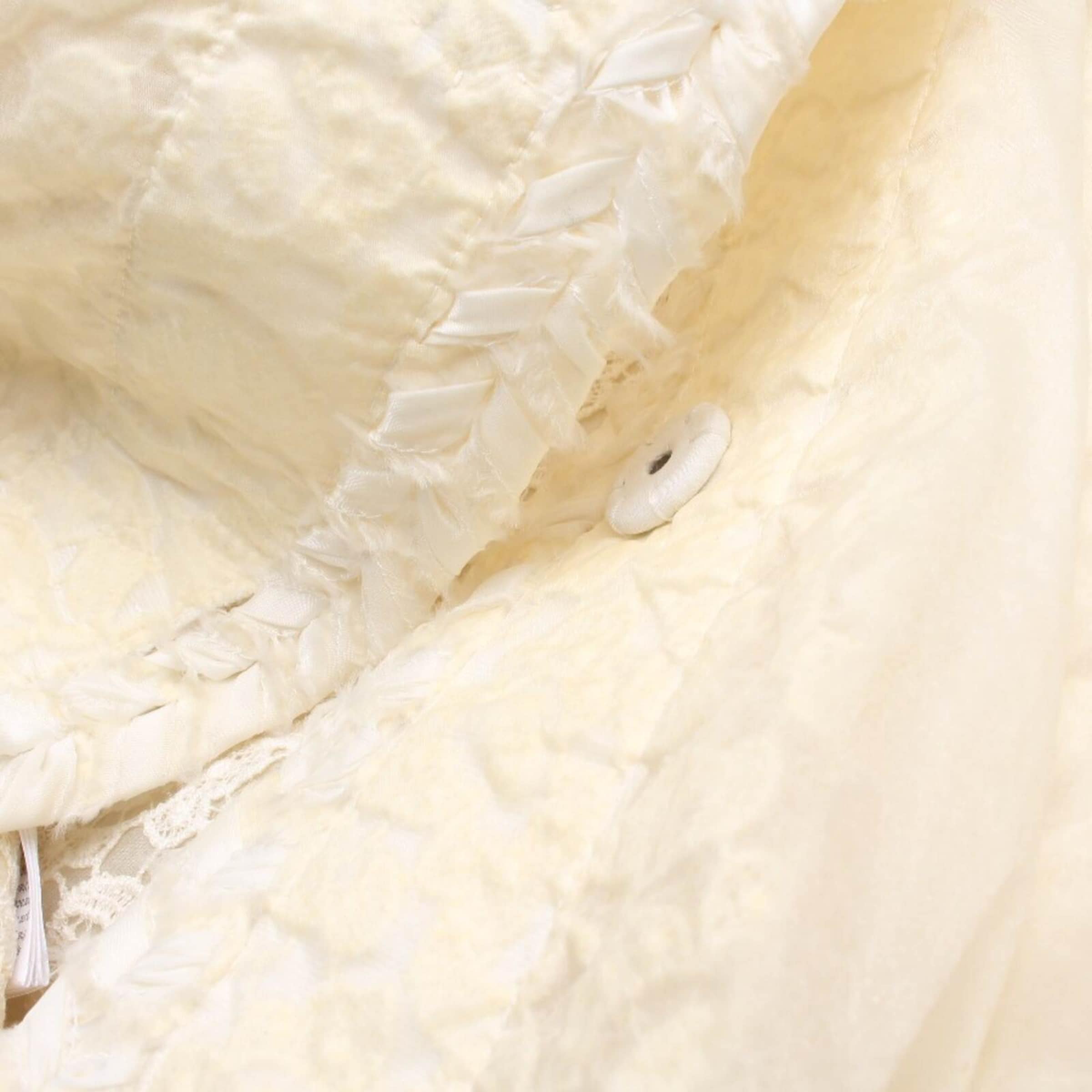 Ermanno Scervino Jacket & Coat in S in White