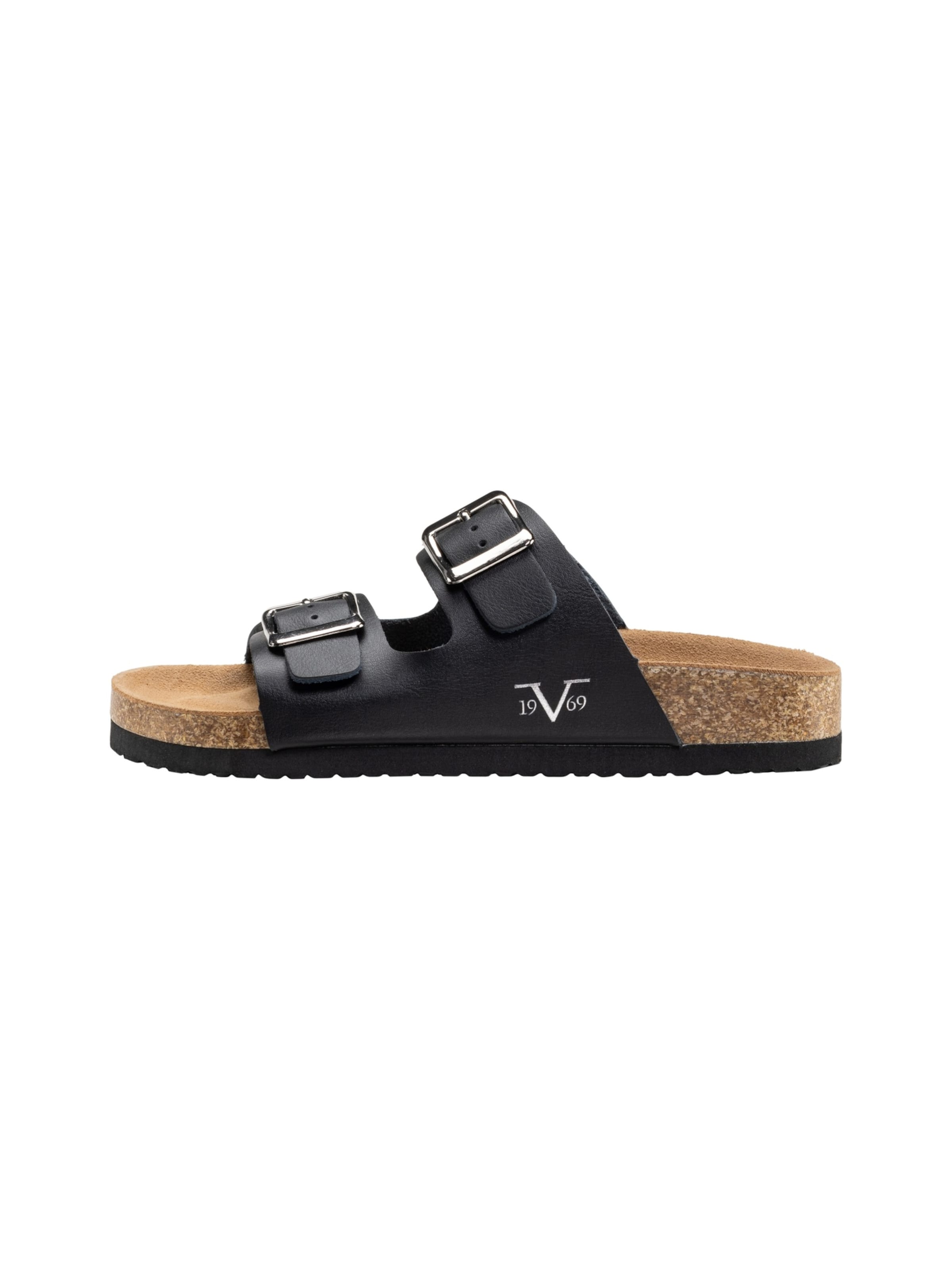 19V69 ITALIA Sandal in Black: front