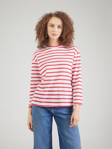 T-shirt 'Marlen' Pepe Jeans en rouge : devant