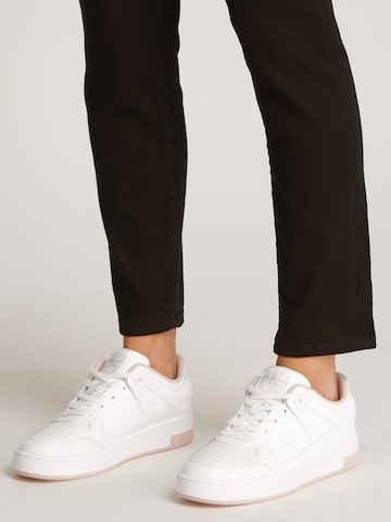 Calvin Klein Jeans Platform trainers 'BASKET' in White