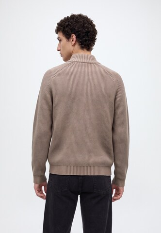 s.Oliver Gebreid vest in Bruin