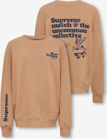 Only & Sons Sweatshirt in Beige: Vorderseite