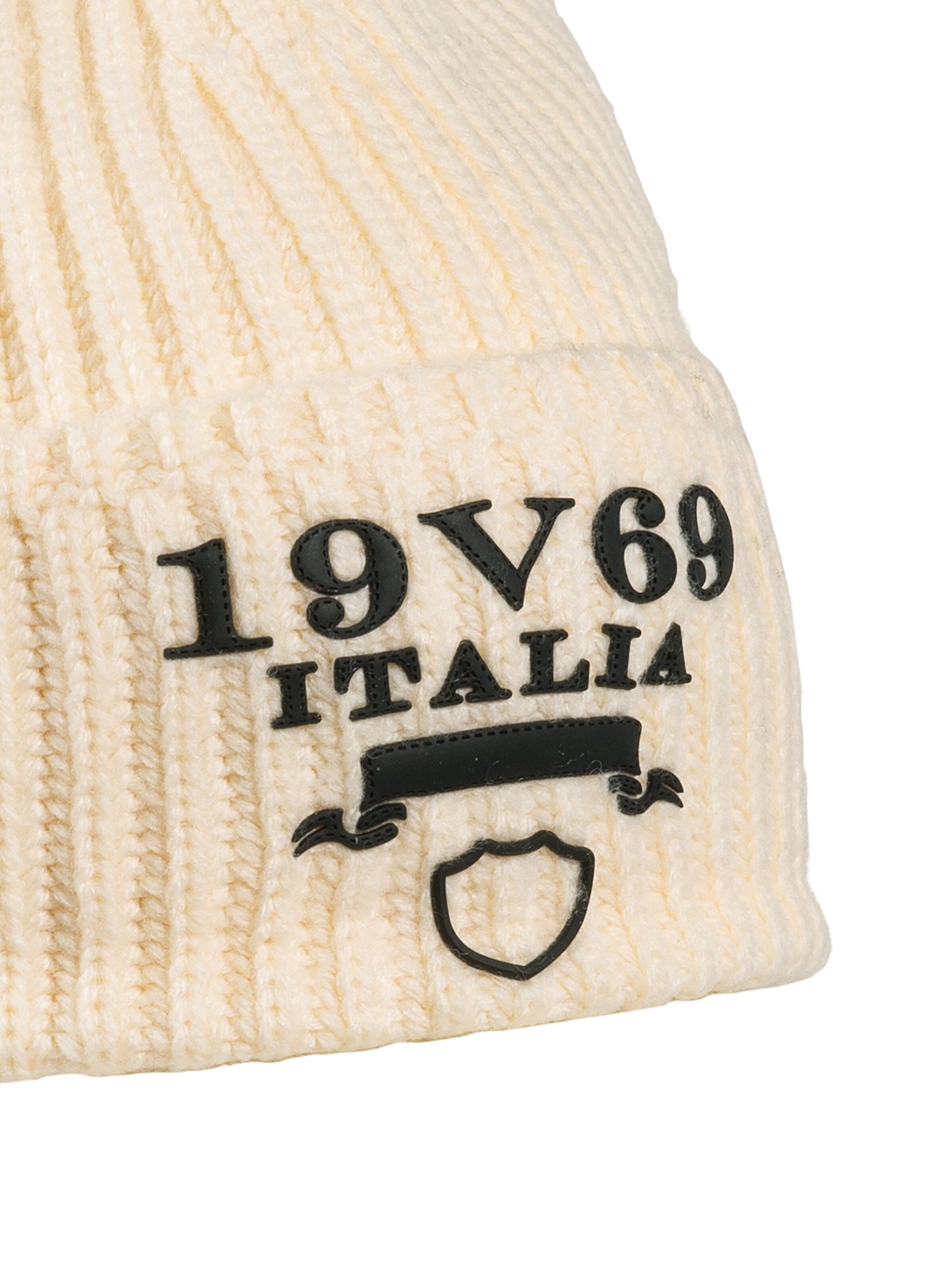 19V69 ITALIA Beanie in Beige