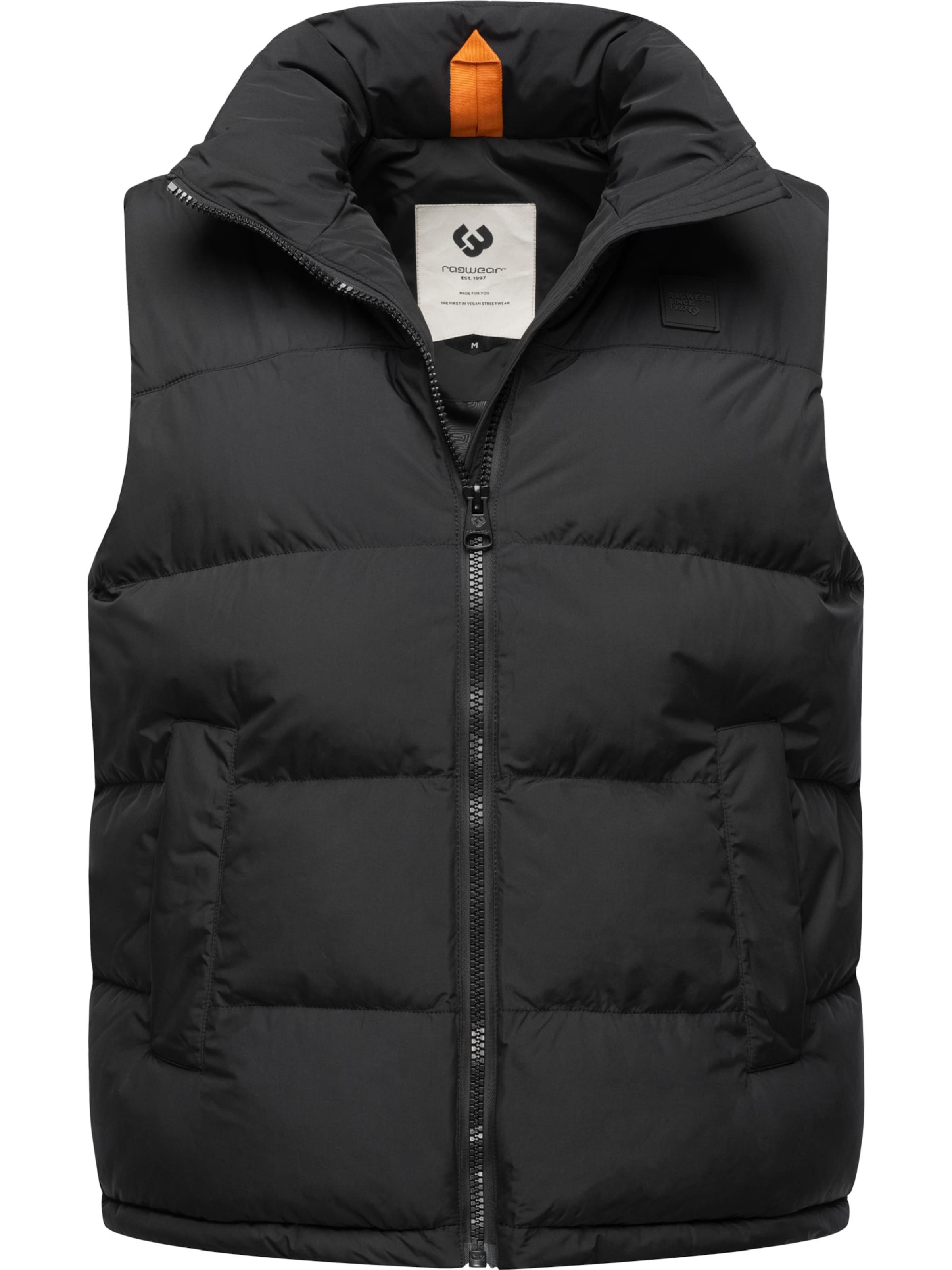 Ragwear Mellény 'Savan' - fekete