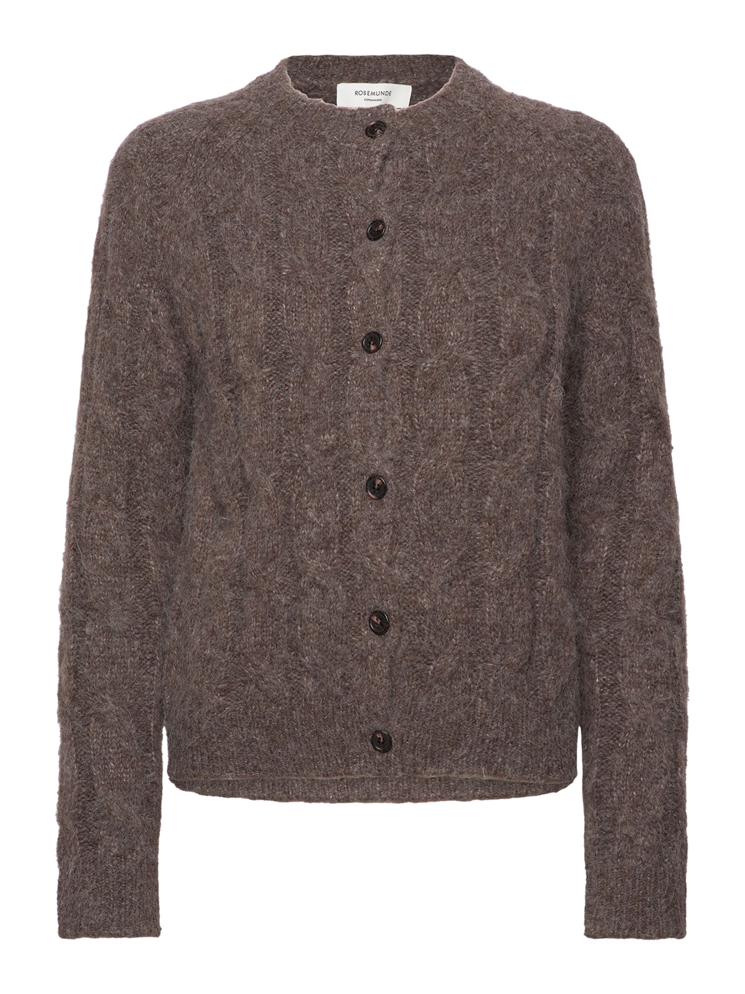 rosemunde Cardigan i brun: forside