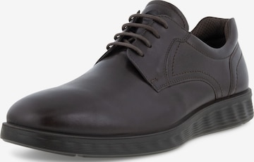 ECCO Lace-Up Shoes in Black: front