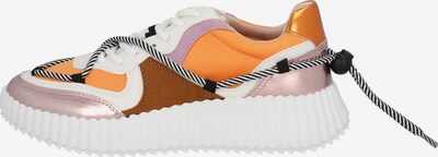 LA STRADA Sneakers in Brown / Orange / Light pink / White, Item view