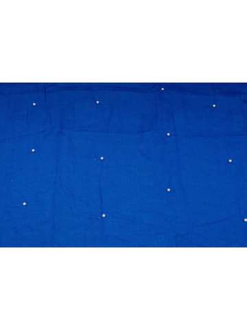 styleBREAKER Loop scarf 'Loop Schal mit Perlen Applikation' in Blue