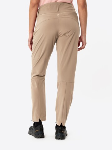 VAUDE Regular Outdoorbroek 'Skomer P III' in Beige