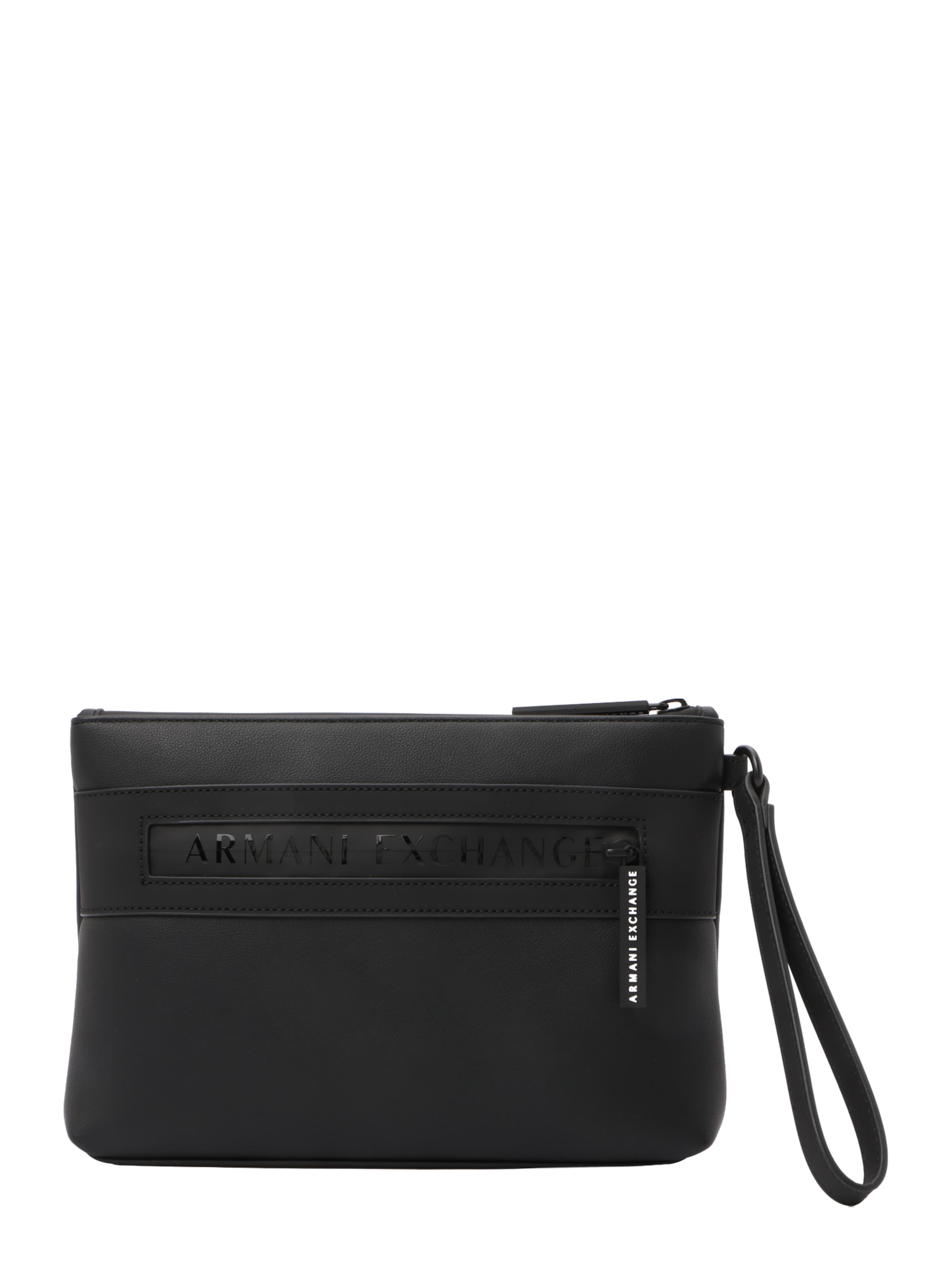 ARMANI EXCHANGEMessenger torba preko ramena - crna boja: prednji dio