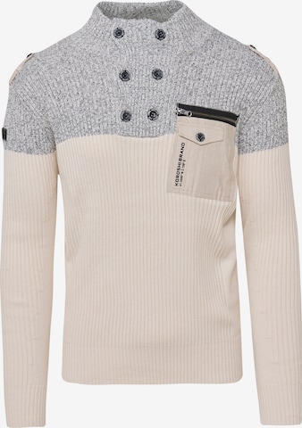 KOROSHI Neulepaita värissä valkoinen: etupuoli