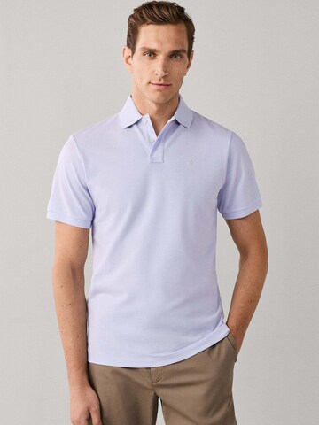 Hackett London Poloshirt in Lila: Vorderseite