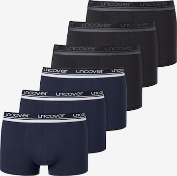 uncover by SCHIESSER Boxer shorts 'Basic' in Black: front