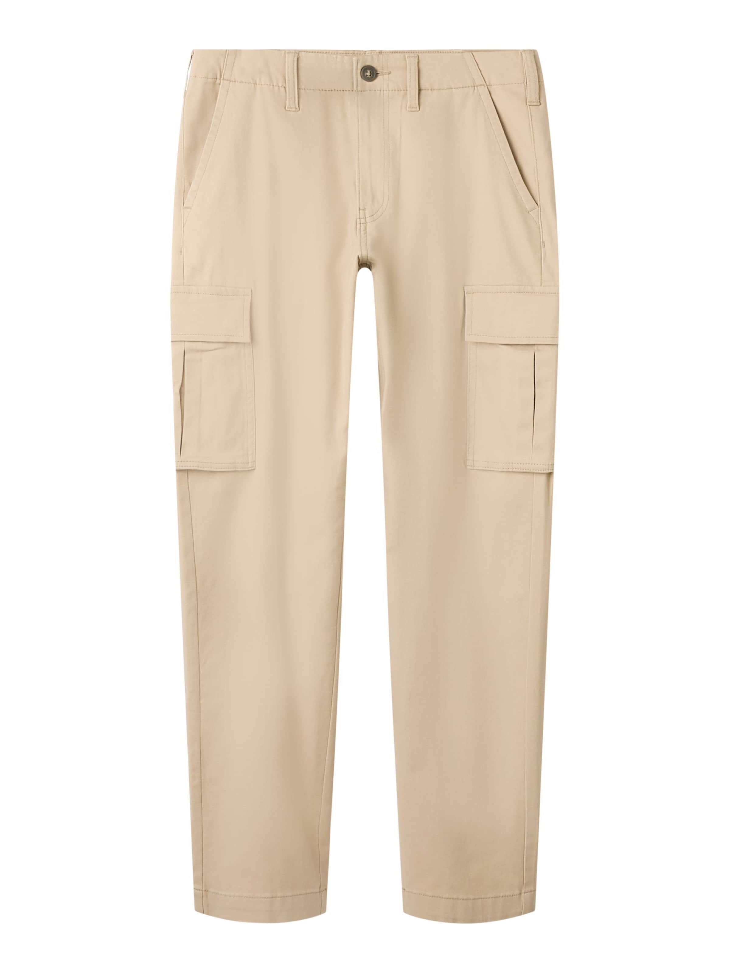 TWO SOON Regular Trousers in Beige: front