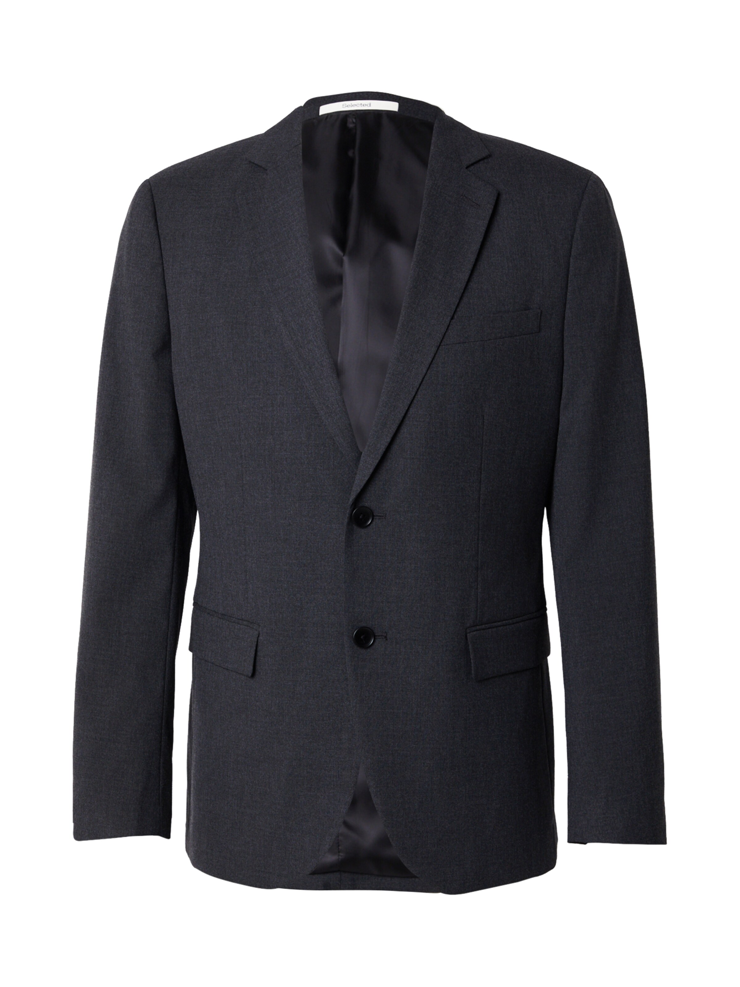 SELECTED Úzky strih Biznis sako 'SLHLIAM' - Sivá: predná strana