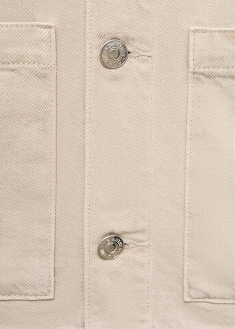 MANGO TEEN Hemd 'Sobre' in Beige