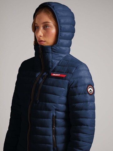 JACK1T Outdoor jacket ' SATEL1TE Kapuzen-Daunenjacke 2.0 ' in Blue