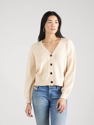 ABOUT YOU Strikkejakke 'Eve' i beige: forside