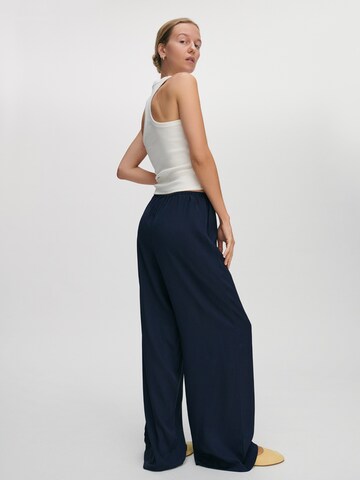 ABOUT YOU x Marie von Behrens Wide leg Pants 'Lexa' in Blue