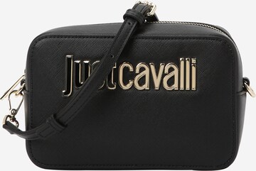 Just Cavalli Crossbody Bag in Black: front