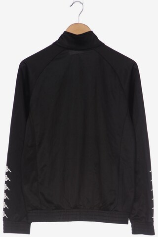 KAPPA Sweatshirt & Zip-Up Hoodie in S in Black