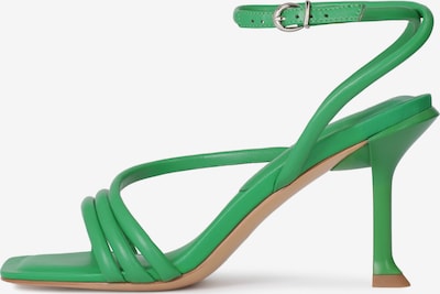 Sandalo con cinturino Kazar Studio di colore verde, Visualizzazione prodotti