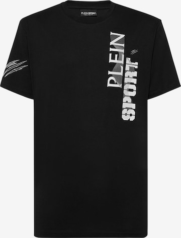 T-Shirt 'Wave' Plein Sport en noir : devant