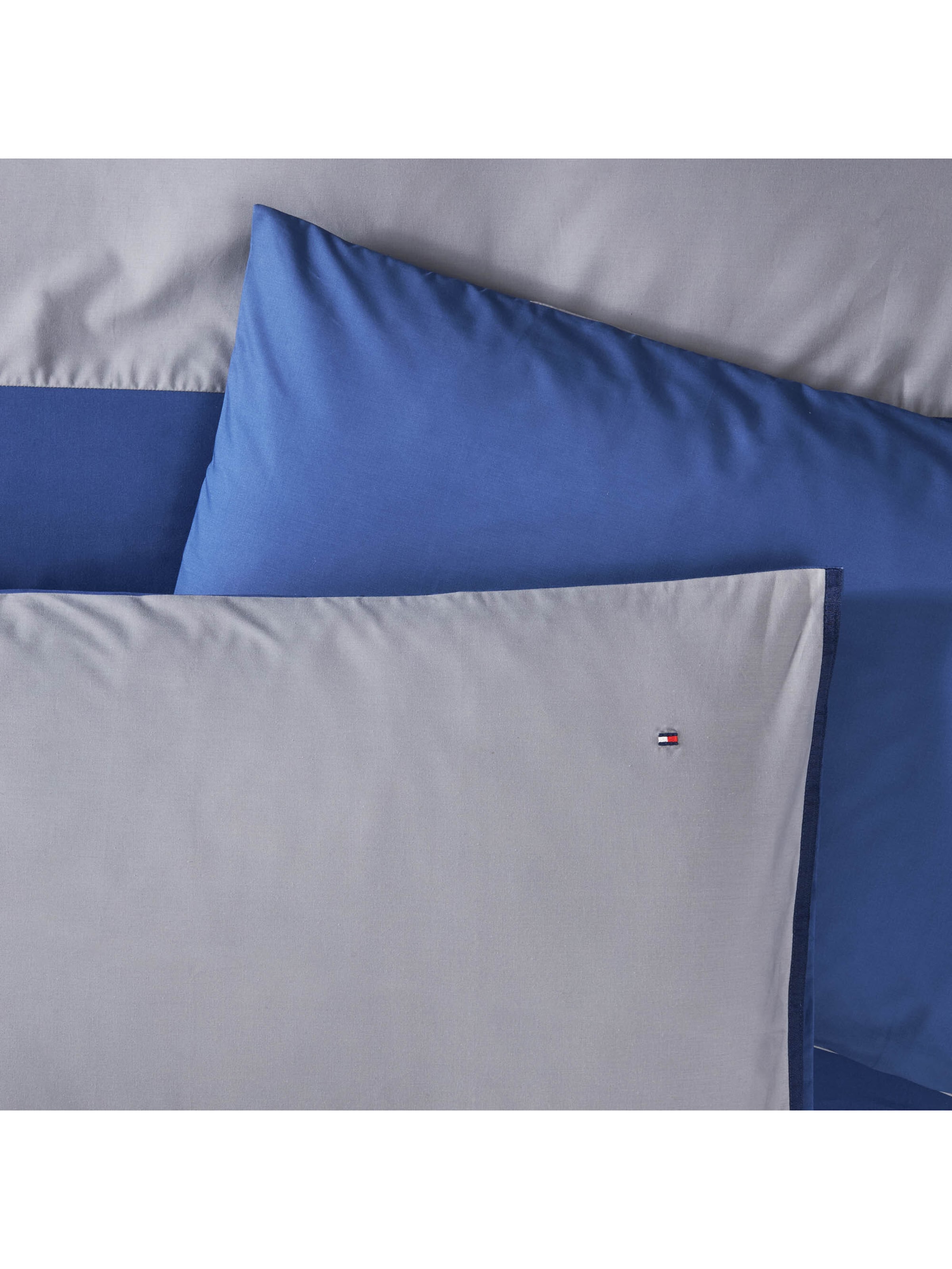 Housse de couette 'TAILOR' TOMMY HILFIGER en bleu