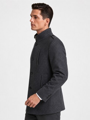 ALLTHEMEN Winter Coat 'Winterruhe' in Grey