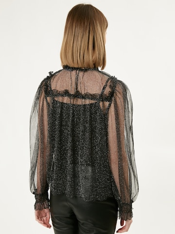 Influencer Blouse 'Sheer' in Black