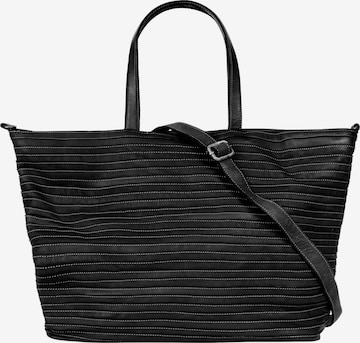 Cabas Samantha Look en noir : devant
