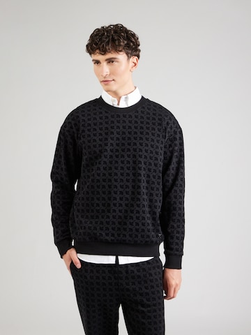 JOOP! - Sweatshirt 'Tamino' em preto: frente