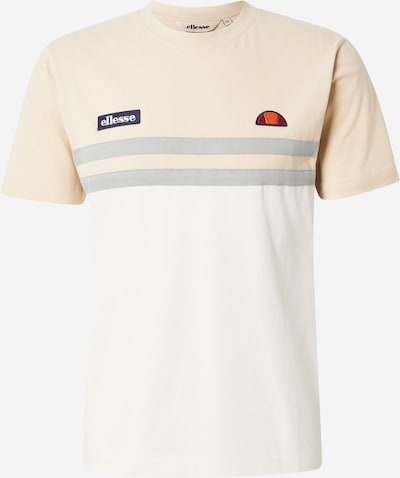 ELLESSE Majica 'Venire' veličine XS u boja slonovače / kameno siva / crna / bijela, Pregled proizvoda