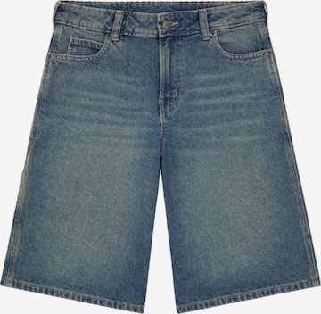 DICKIES Loosefit Broek 'DICKIES 957 13 INCH DENIM SHORT BERMUDA' in Blauw: voorkant