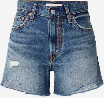 mėlyna LEVI'S ® Standartinis Džinsai 'RIBCAGE': priekis