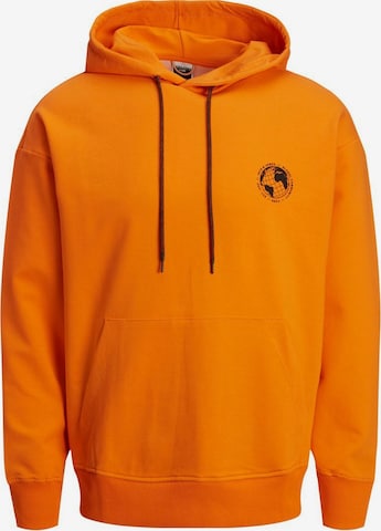 Sweat-shirt JACK & JONES en orange : devant