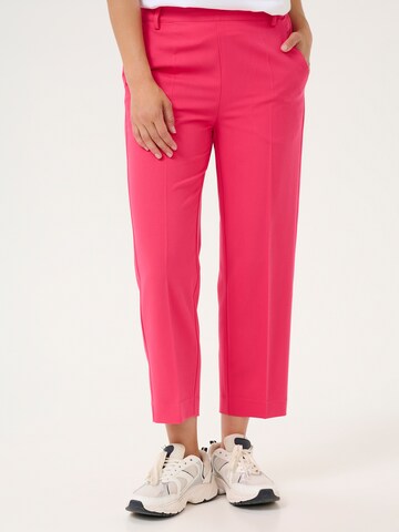 Regular Pantalon 'Sakura' Kaffe en rose : devant