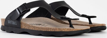 Bayton T-Bar Sandals 'Mercure' in Black