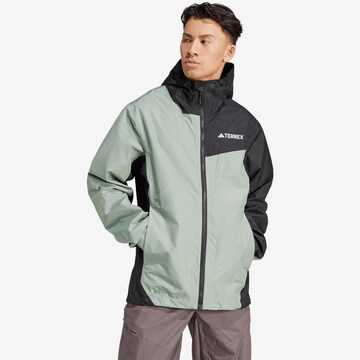 ADIDAS TERREX Sportjacke 'Multi 2.5L' in Grün: predná strana