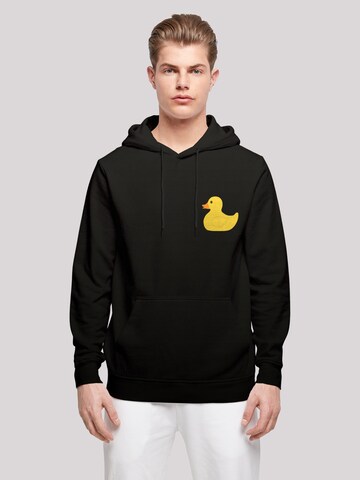 F4NT4STIC Sweatshirt 'Rubber Duck' in Schwarz: Vorderseite