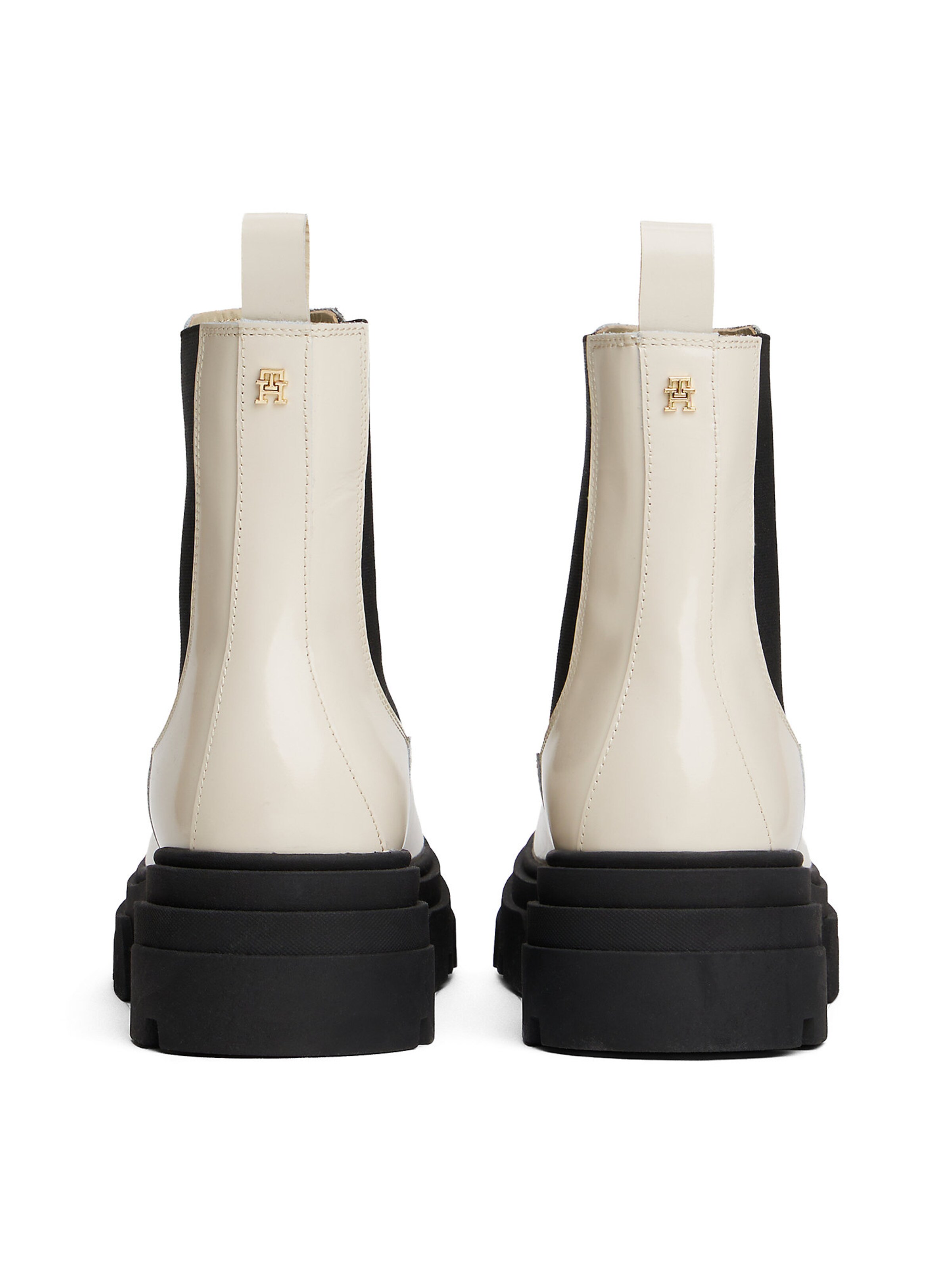 TOMMY HILFIGER Chelsea boots in White