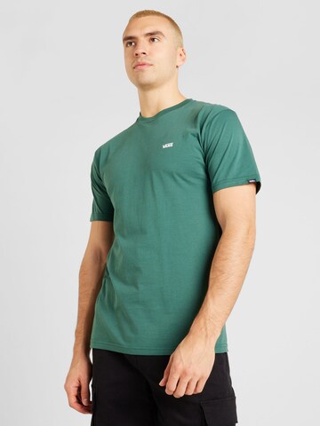 VANS Regularny krój Koszulka w kolorze zielony: przód