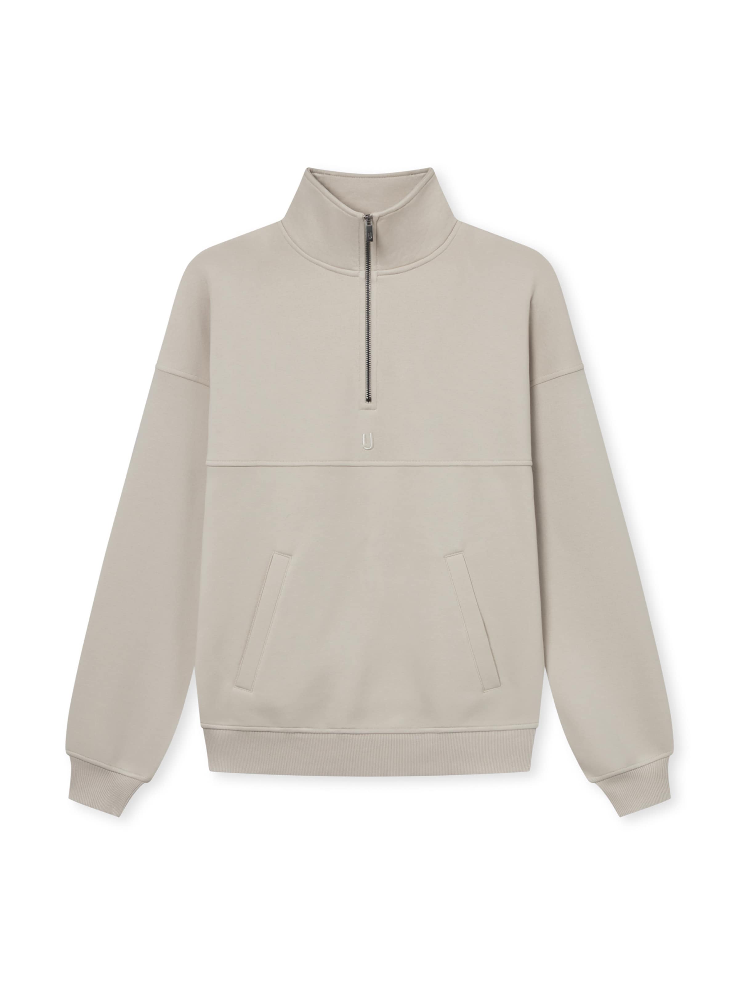 Johnny Urban Sweatshirt 'Cooper' in Beige: front