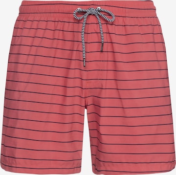 PROTEST Badeshorts 'SHARIF' in Pink: Vorderseite